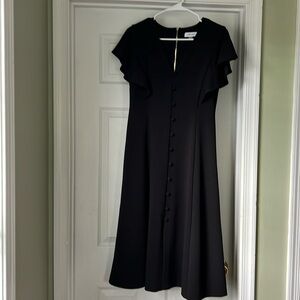 Calvin Klein button dress, size 6
